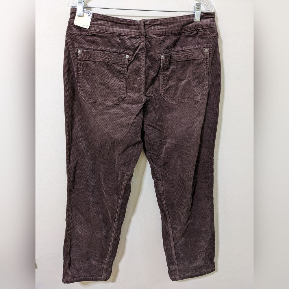 Anthropologie Pilcro the wanderer corduroy cargo pants size 31 brown - Picture 9 of 10